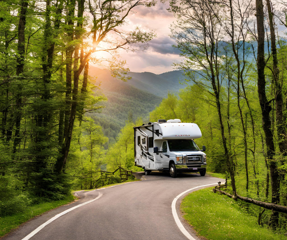 RV in the Smoky Mountains
