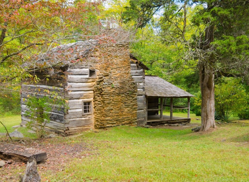 old cabin